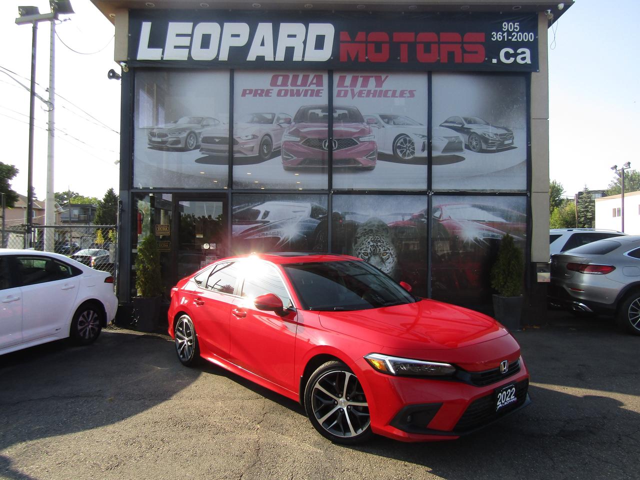 2022 Honda Civic Touring, Navi, Sunroof, Lane Assist, Camera, *Certified* Photo
