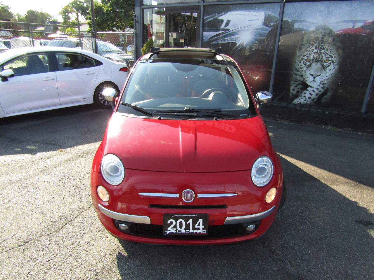 2014 Fiat 500 Sport, Pano, Leather, Manual Trans., Alloy, *AS IS* Photo