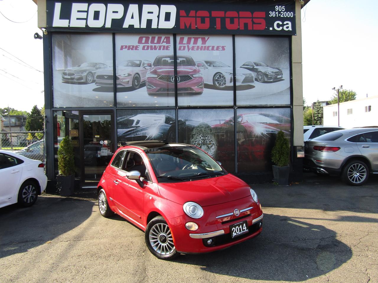 2014 Fiat 500 Sport, Pano, Leather, Manual Trans., Alloy, *AS IS* Photo0