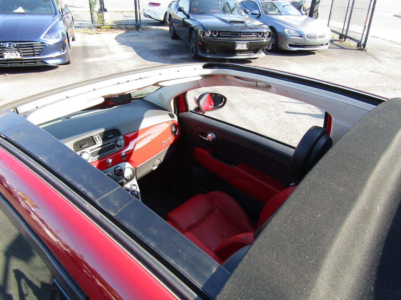 2014 Fiat 500 Sport, Pano, Leather, Manual Trans., Alloy, *AS IS* Photo