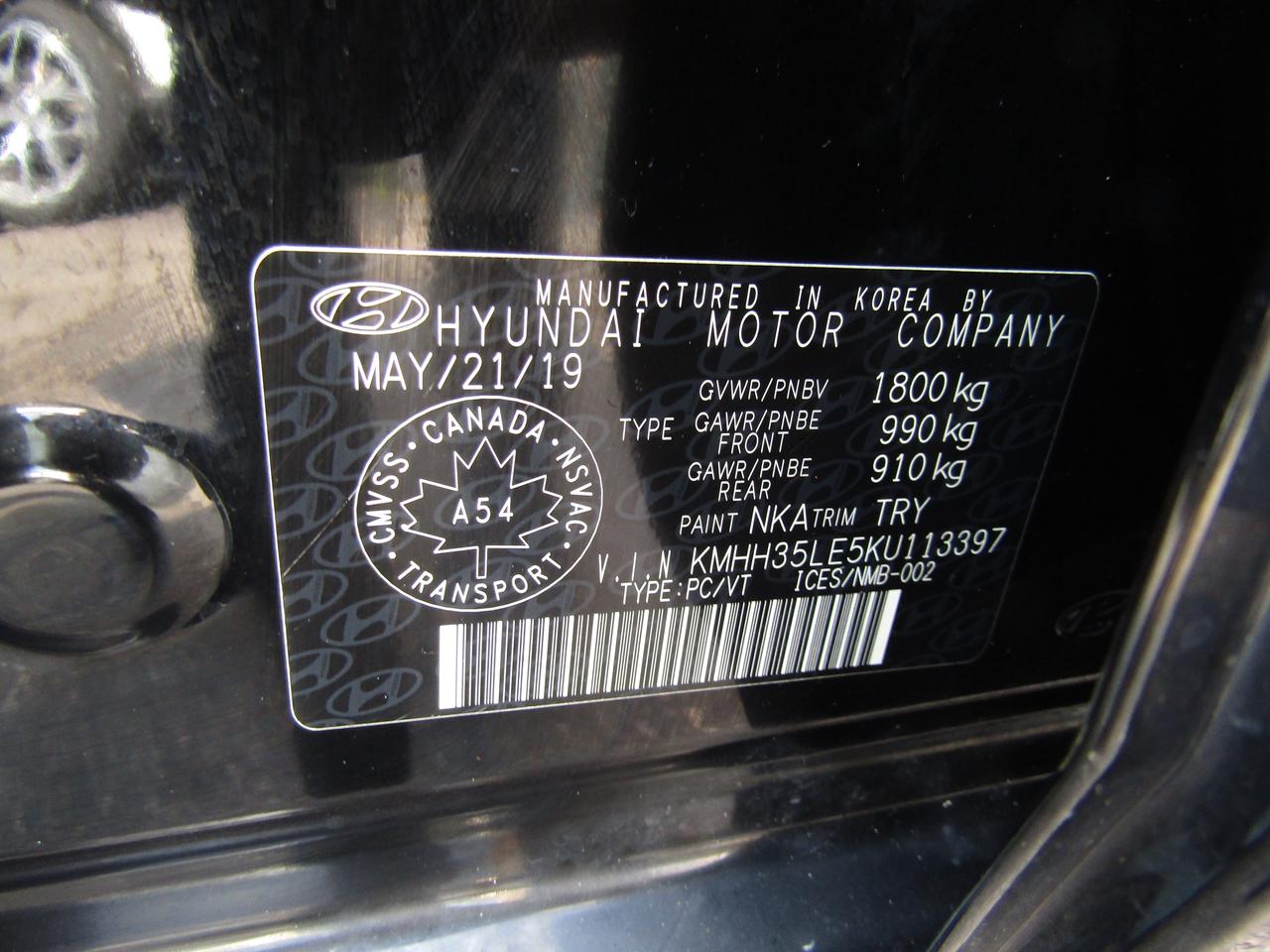 2019 Hyundai Elantra GT, Camera, Blind Spot, Alloy, Bluetooth, *Certified* Photo