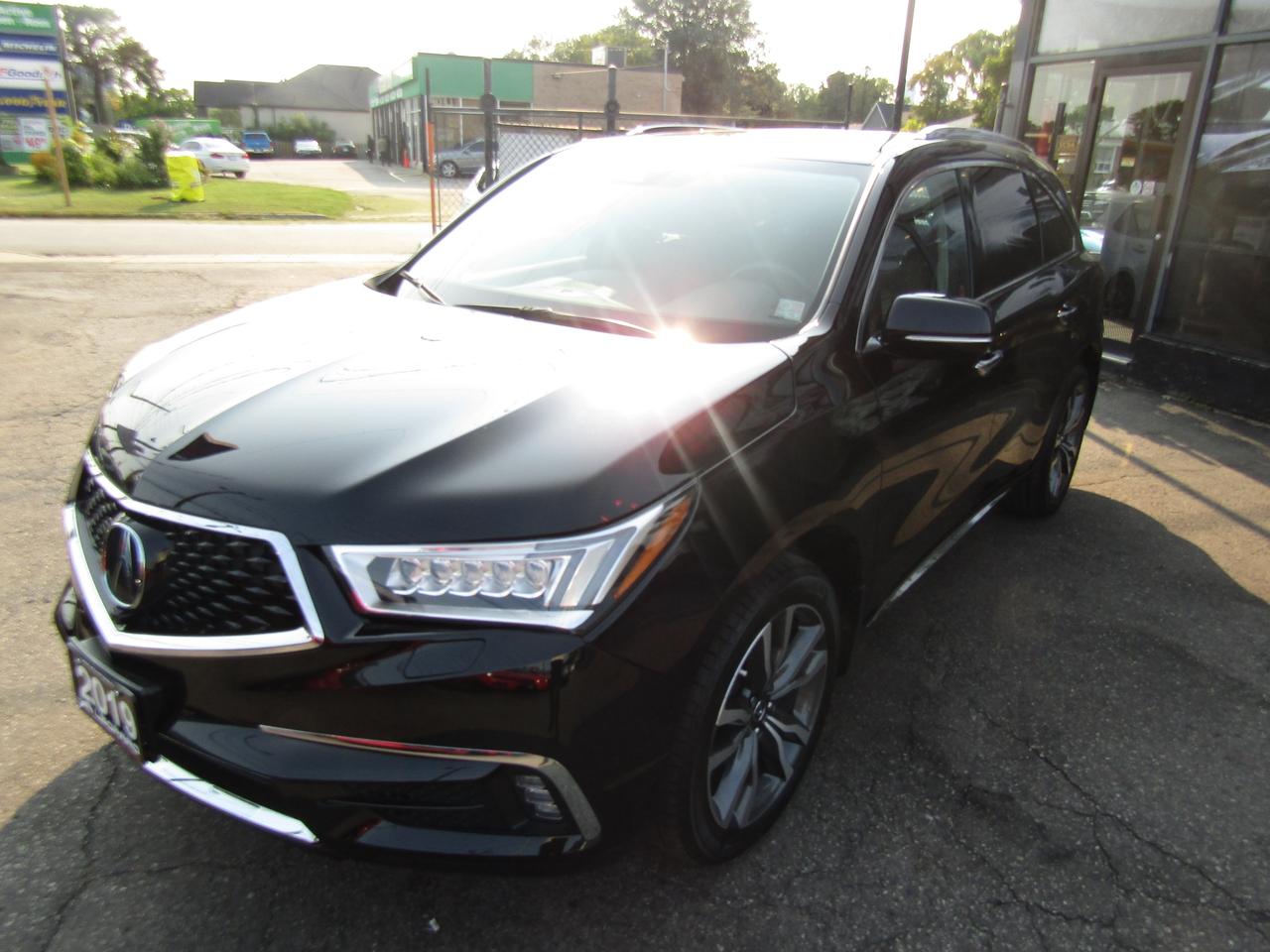 2019 Acura MDX Elite Pkg, Awd, 7Pass, Navi, Sunroof, Leather, *Certified* Photo2