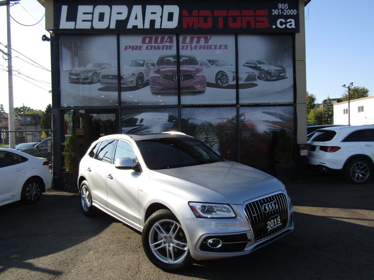 2015 Audi Q5 S-Line, Technik, Quattro, Navi, Pano, Leather, Memory, *Certified* Photo0