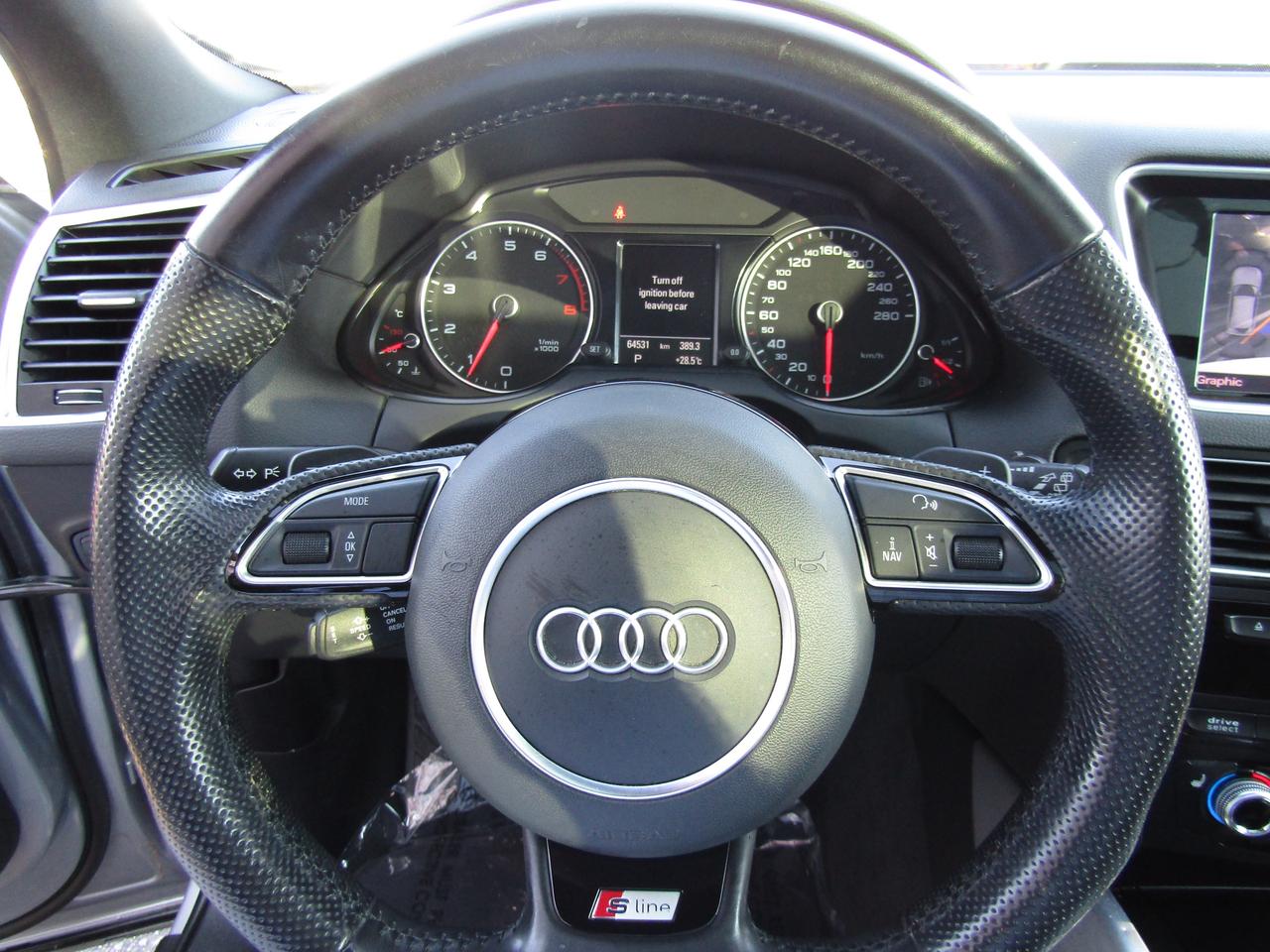 2015 Audi Q5 S-Line, Technik, Quattro, Navi, Pano, Leather, Memory, *Certified* Photo