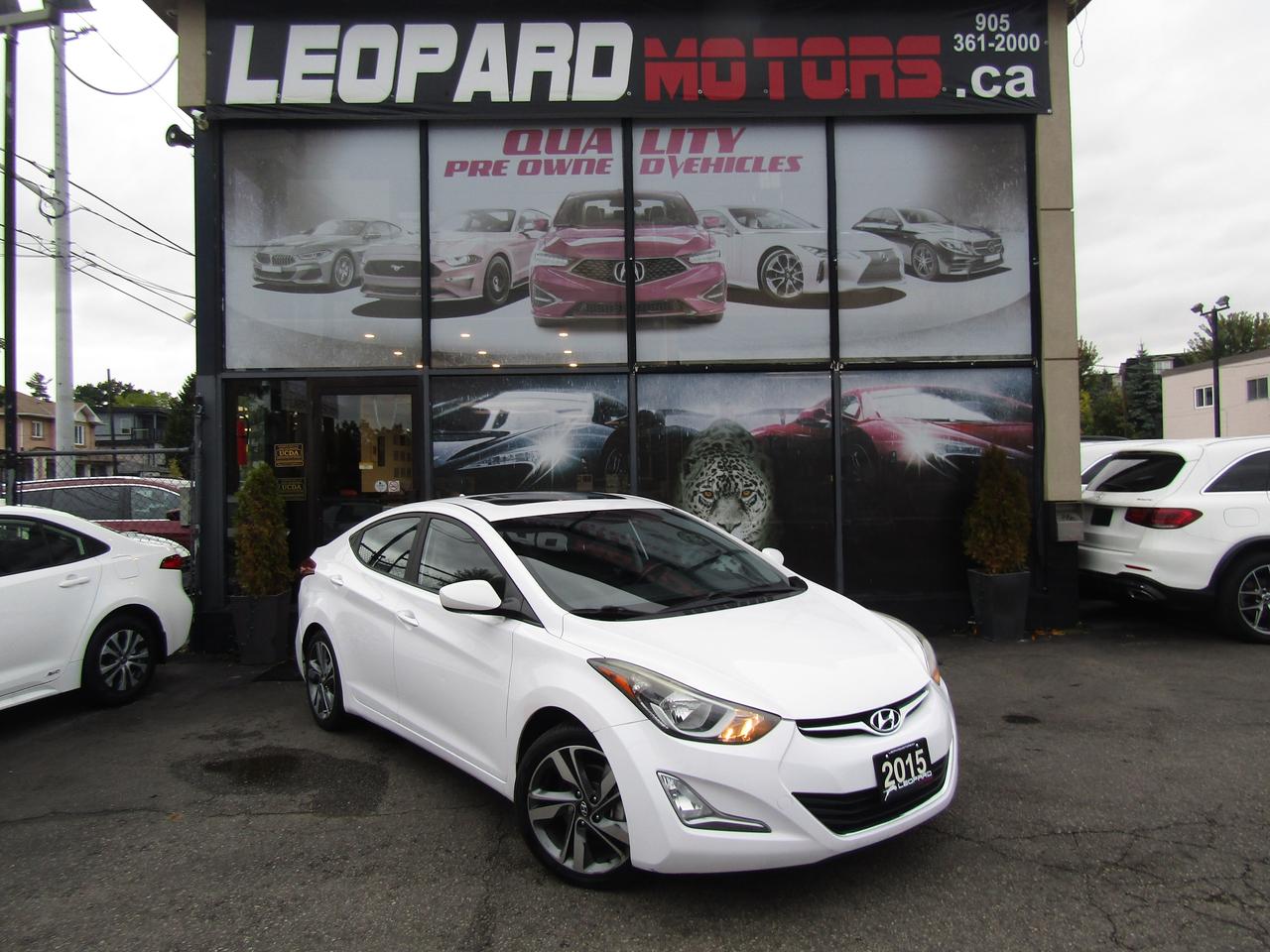 2015 Hyundai Elantra GLS, Sunroof, Camera, Bluetooth, Alloy , *Certified* Photo0