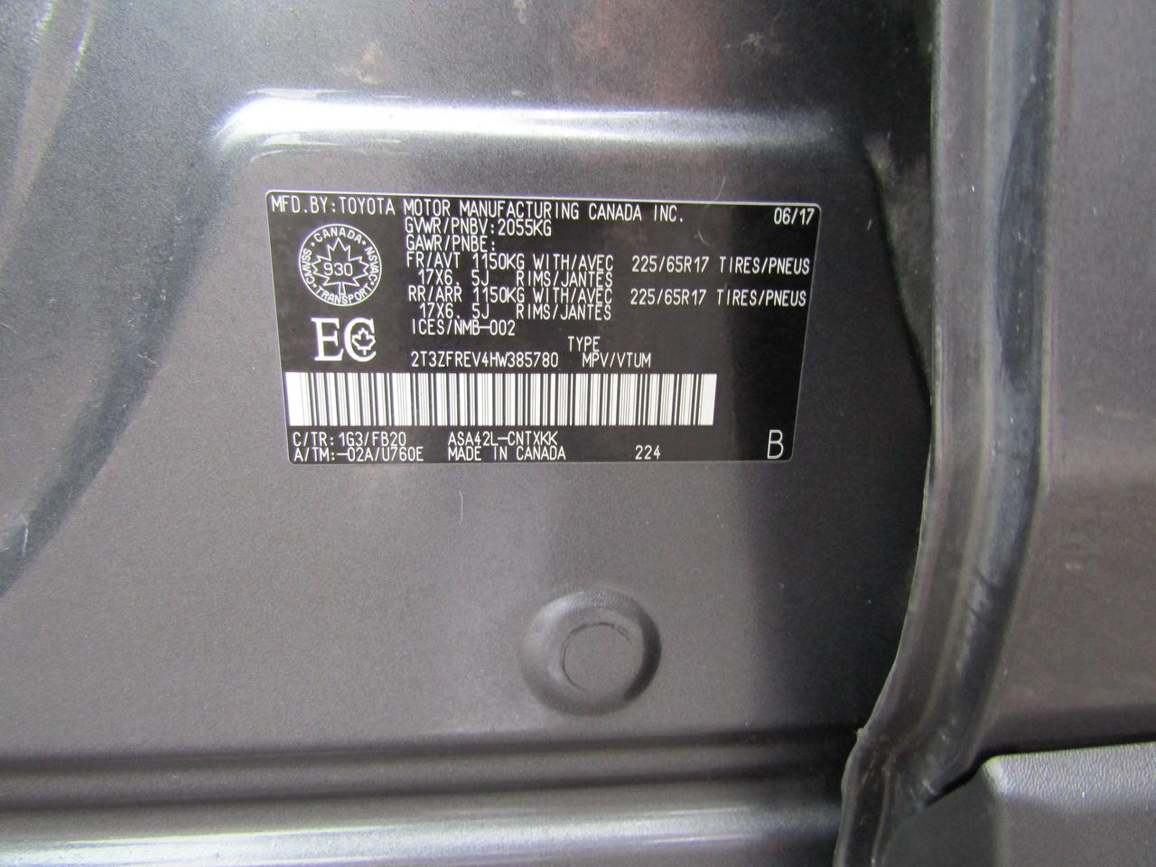 2017 Toyota RAV4 LE, Camera, Lane Assistant, Collision Warning, Heated Seats, *Certified* Photo