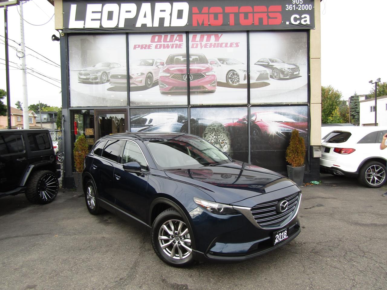 2018 Mazda CX-9 GT, AWD, 7Pass, Sunroof, Camera, Leather, Bluetooth, Alloy, *Certified* Photo