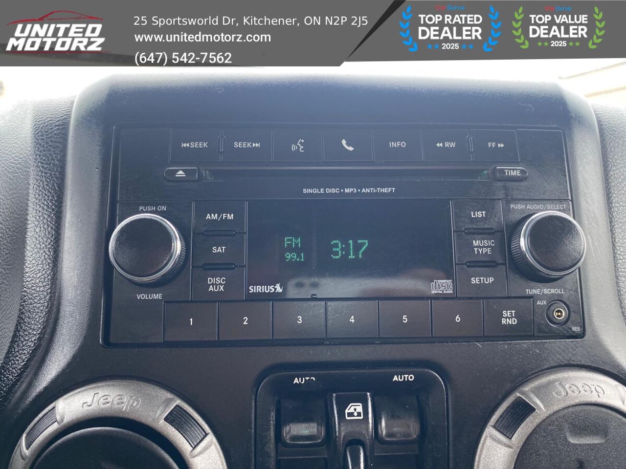 2014 Jeep Wrangler Unlimited Sport S V6 4X4~SAFETY CERTIFIED~NO ACCID Photo