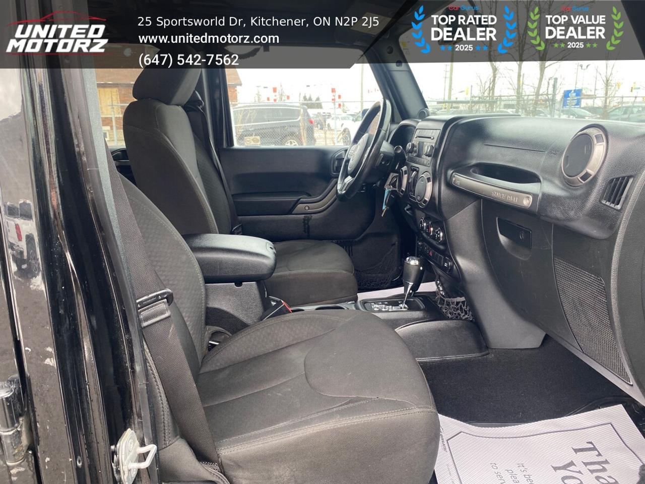 2014 Jeep Wrangler Unlimited Sport S V6 4X4~SAFETY CERTIFIED~NO ACCID Photo