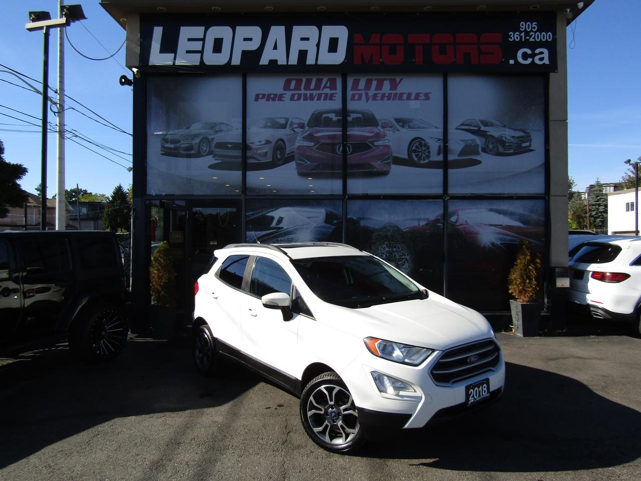 2018 Ford EcoSport SE, 4WD, Navi, Sunroof, Camera, Blind Spots, *Certified* Photo0