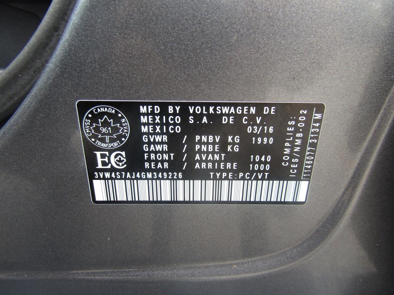 2016 Volkswagen Jetta GLI, Camera, Heated Seats, Sensors, Alloys, *Certified* Photo