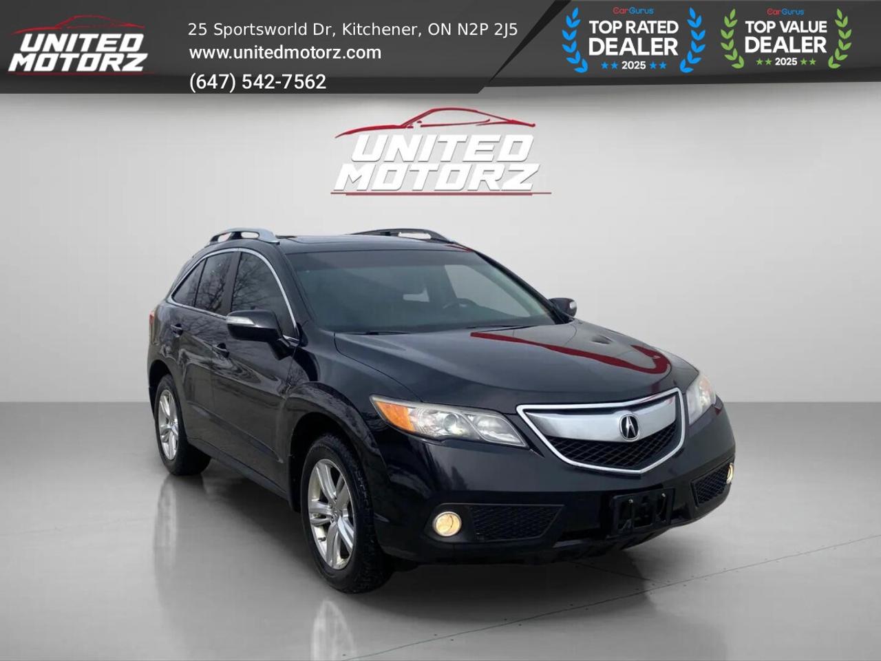 2014 Acura RDX AWD V6~SAFETY CERTIFIED~NO ACCIDENTS~Beige Leather Photo2