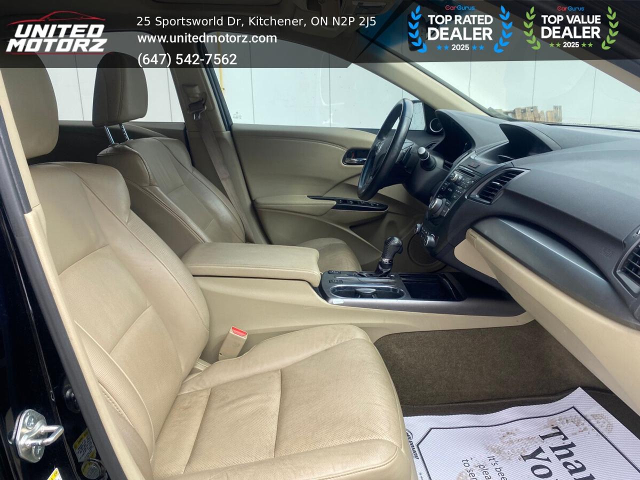 2014 Acura RDX AWD V6~SAFETY CERTIFIED~NO ACCIDENTS~Beige Leather Photo