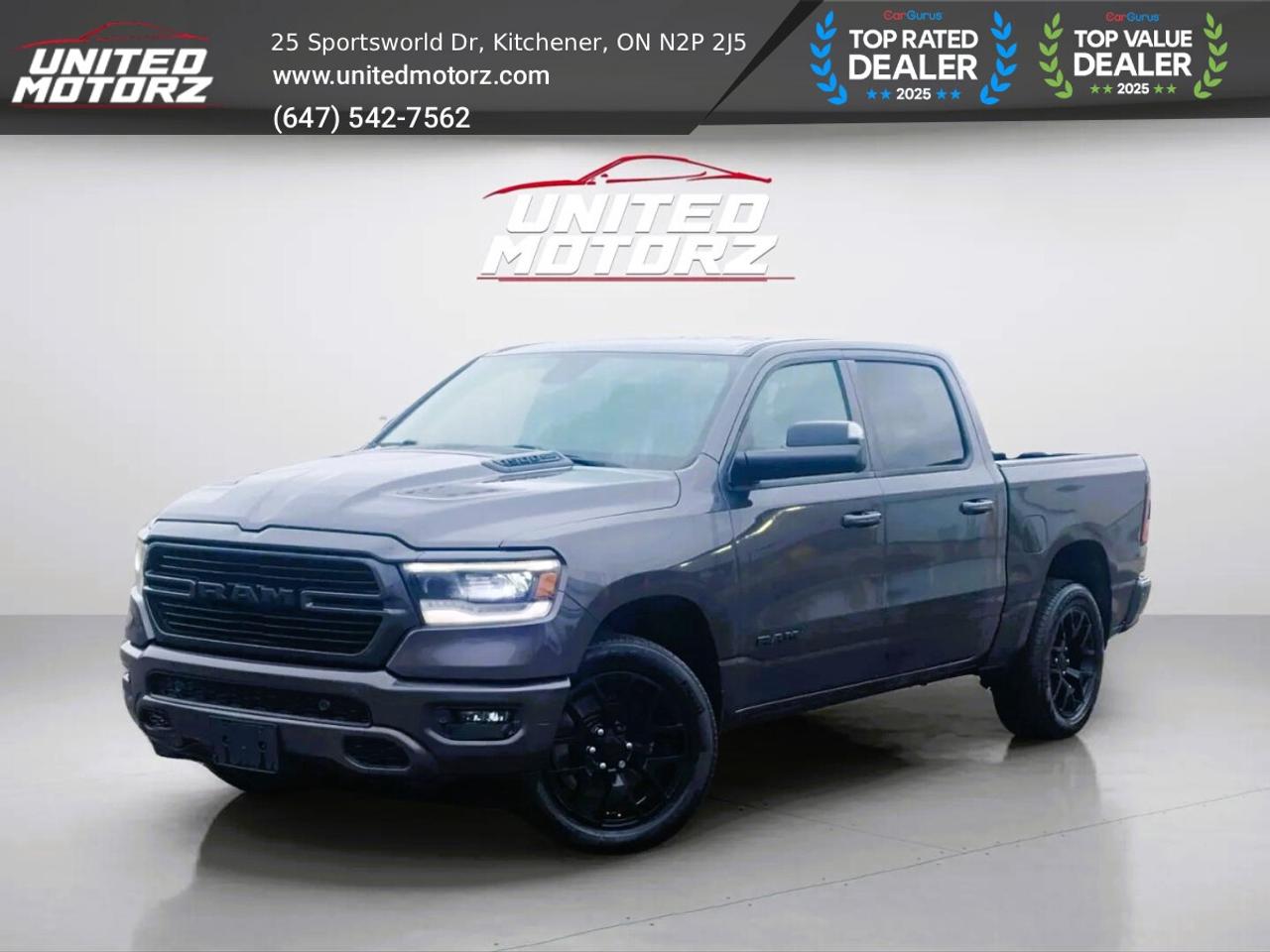 2019 RAM 1500 Sport Crew Cab Hemi 5.7L V8~CERTIFIED~ Photo