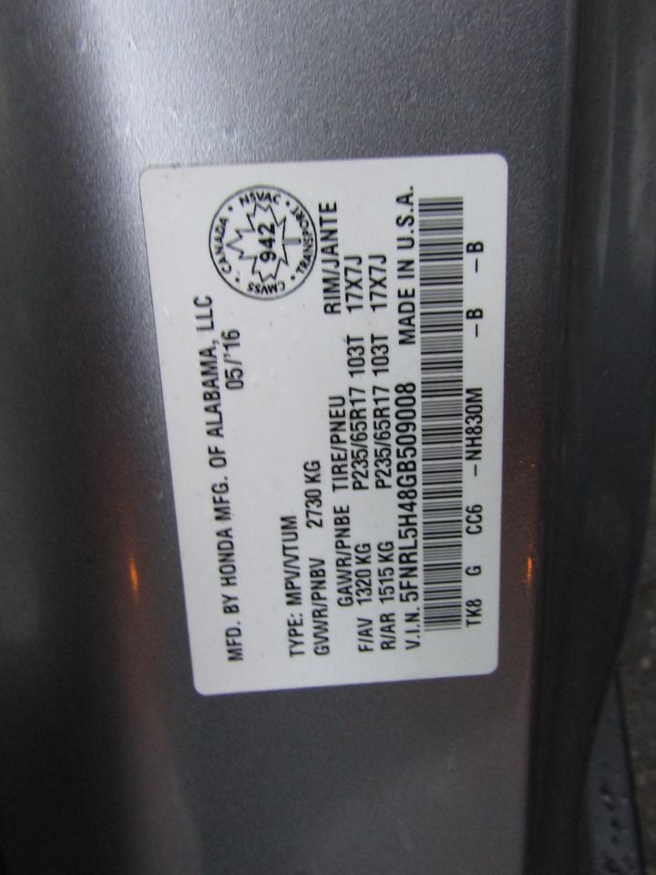 2016 Honda Odyssey EX, 8 Pass, Camera, DVD, Pwr Seats&Sliding Doors, *Certified* Photo