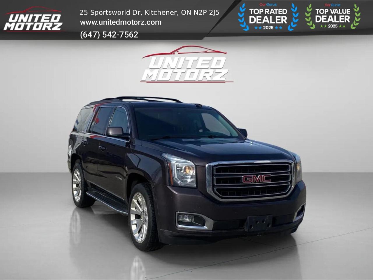 2015 GMC Yukon SLT 5.3L V8~SAFETY CERTIFIED~NO ACCIDENTS~ Photo2