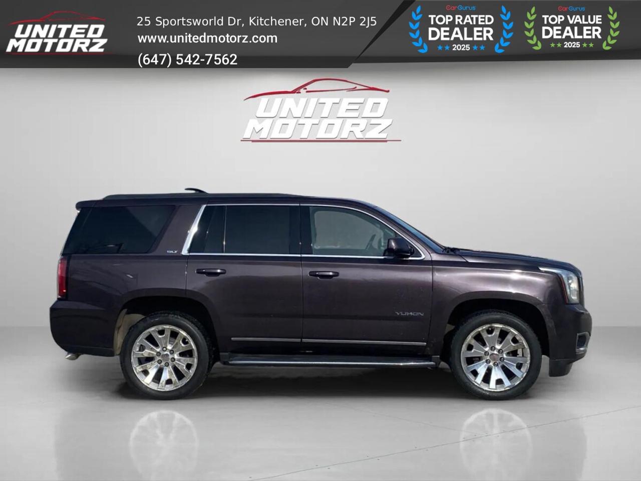 2015 GMC Yukon SLT 5.3L V8~SAFETY CERTIFIED~NO ACCIDENTS~ Photo3