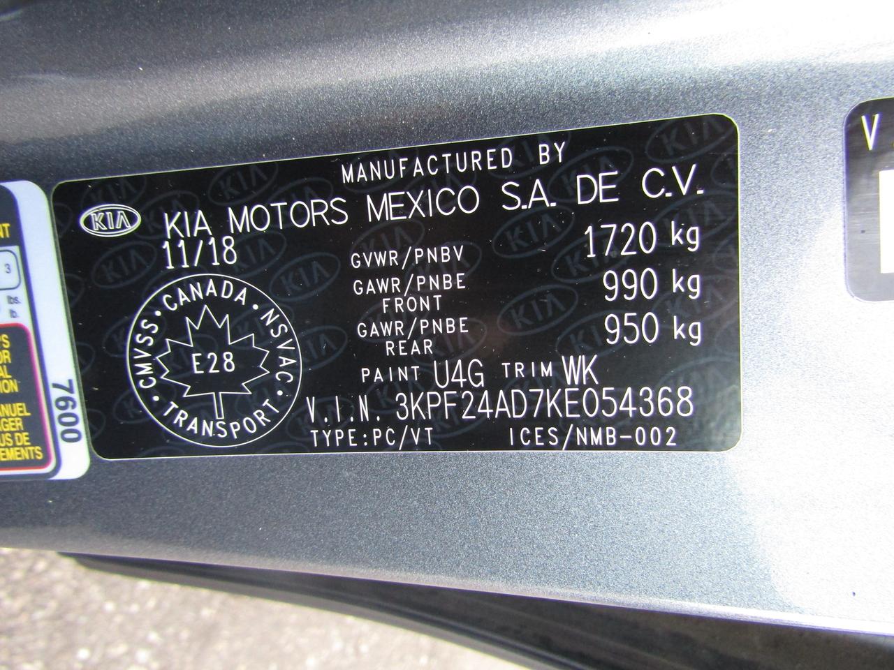 2019 Kia Forte EX, Camera, Bluetooth, Blind Spots,  Heated Seats, *Certified* Photo