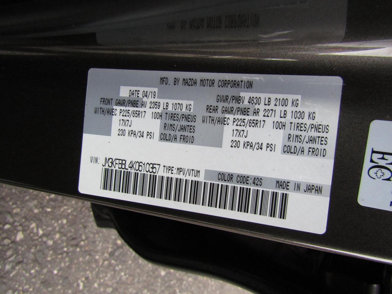 2019 Mazda CX-5 Sport, Awd, Camera, Bluetooth, *Certified* Photo