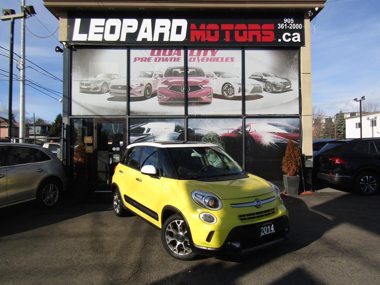 2014 Fiat 500L Trekking, Pano, Bluetooth, Heated Seats, Alloy, *Certified* Photo0