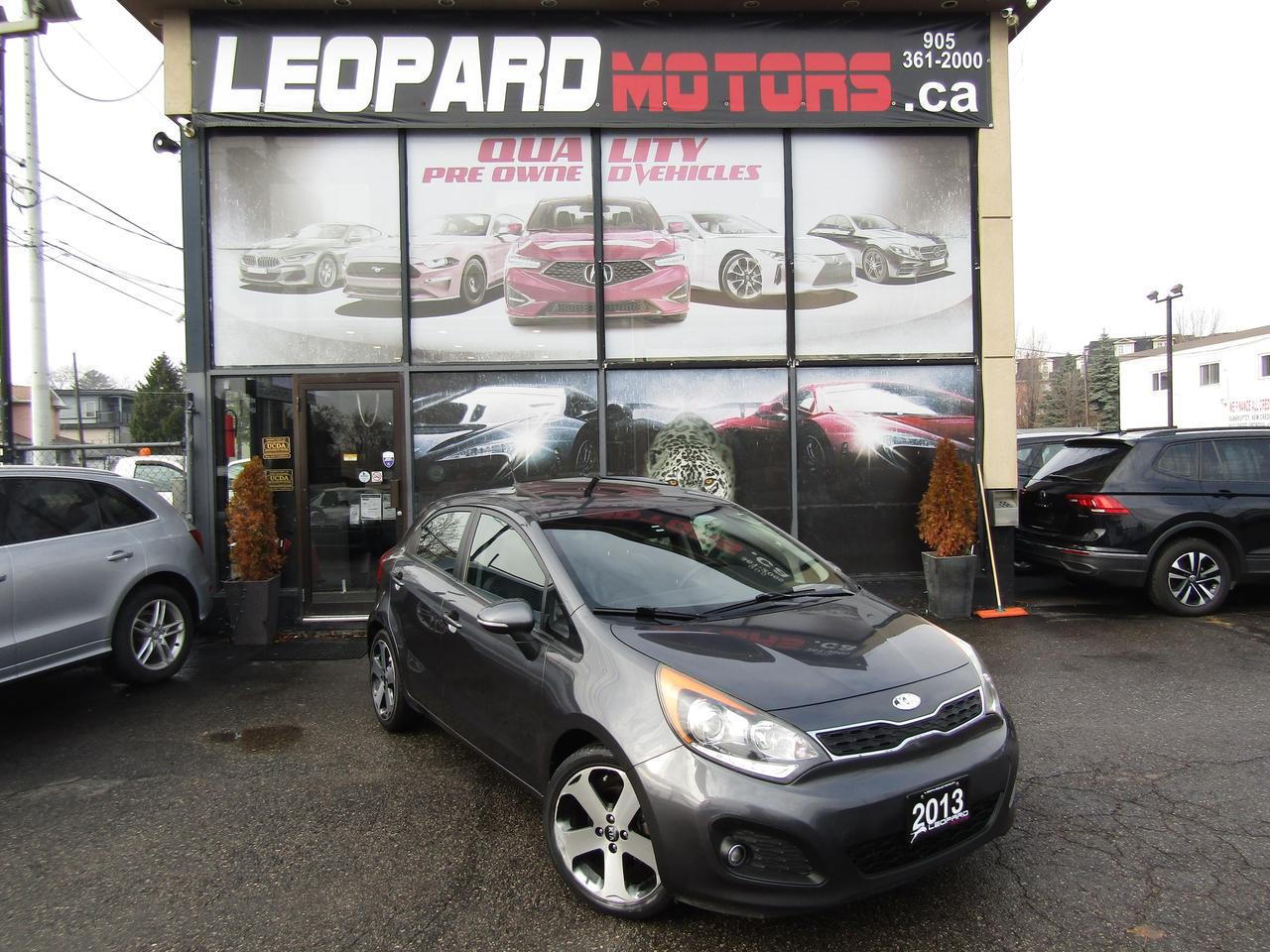 2013 Kia Rio SX, Sunroof, Camera, Bluetooth, Leather, Alloy, *Certified* Photo0