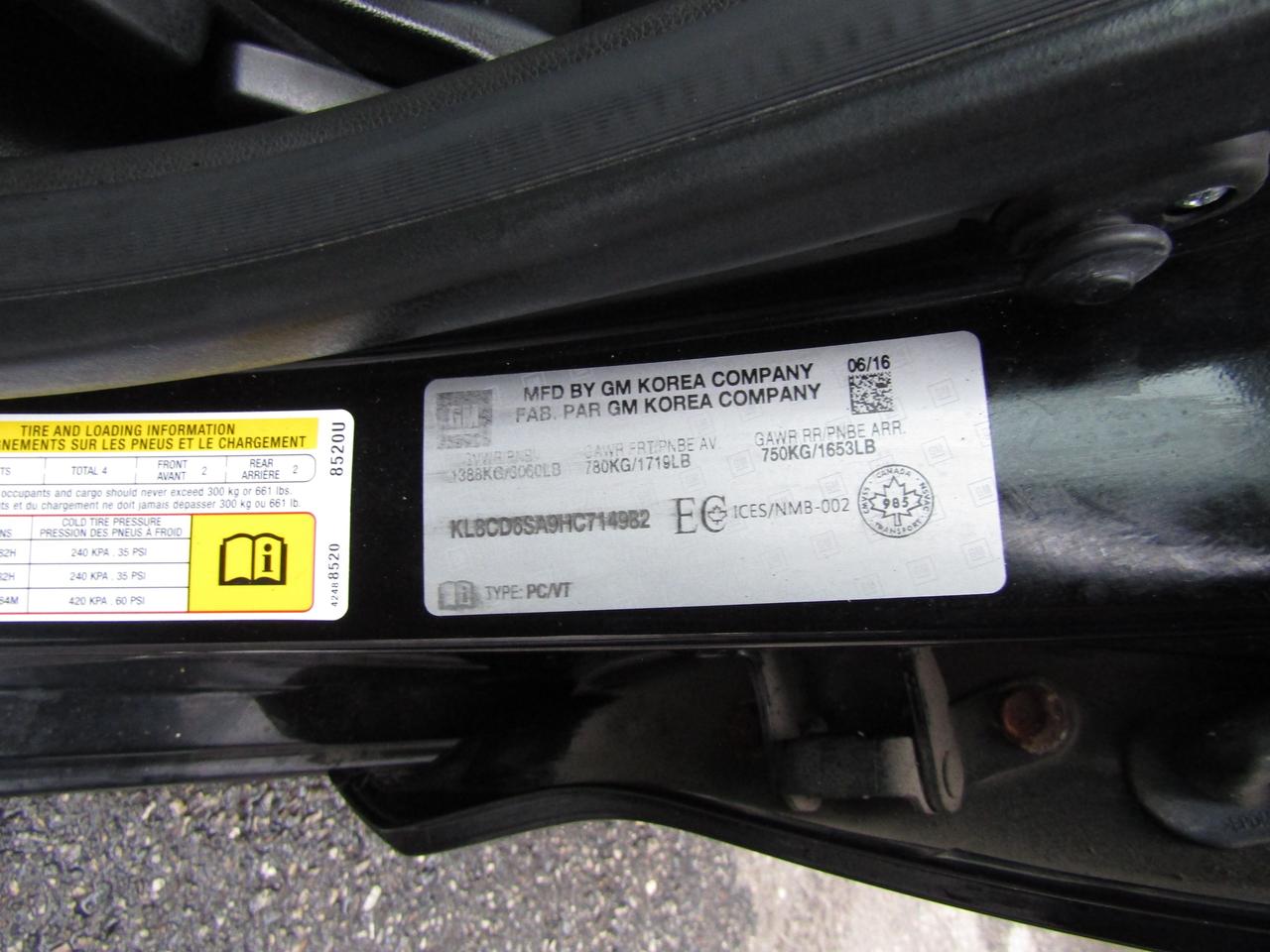 2017 Chevrolet Spark LT, Camera, Sunroof, Cruise Control, Pwr Windows & Locks, Alloy, *Certified* Photo