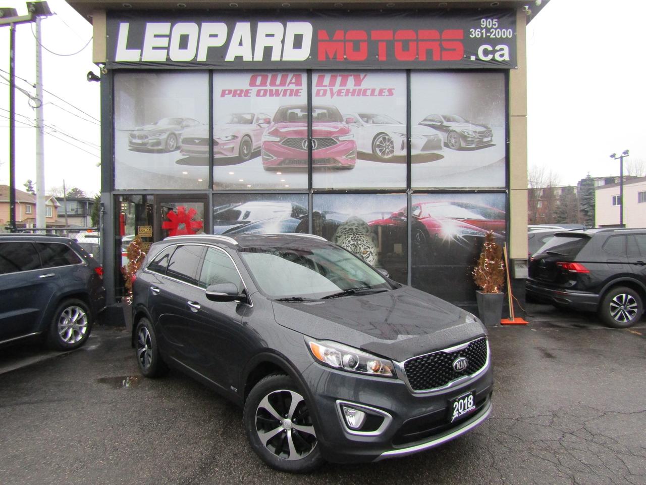 2018 Kia Sorento EX, Camera, DVD, Blind Spot, Leather, Memory, Alloy, *Certified* Photo0