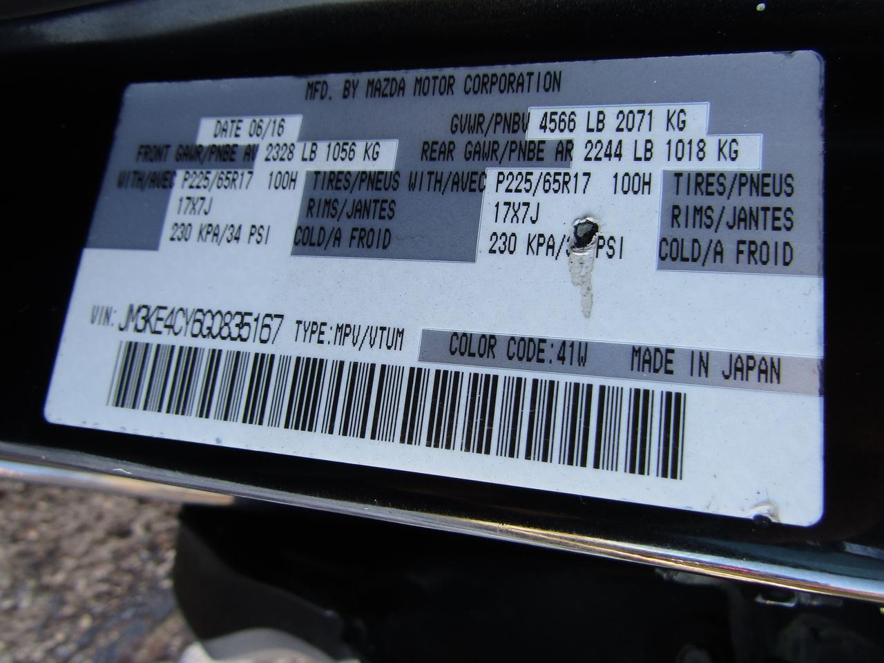 2016 Mazda CX-5 Touring, Navi, Sunroof, Camera, Blind Spot, Bluetooth, *Certified* Photo