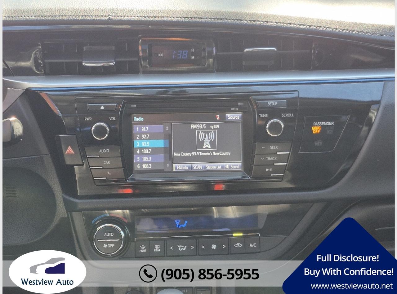 2015 Toyota Corolla S PREMIUM Photo