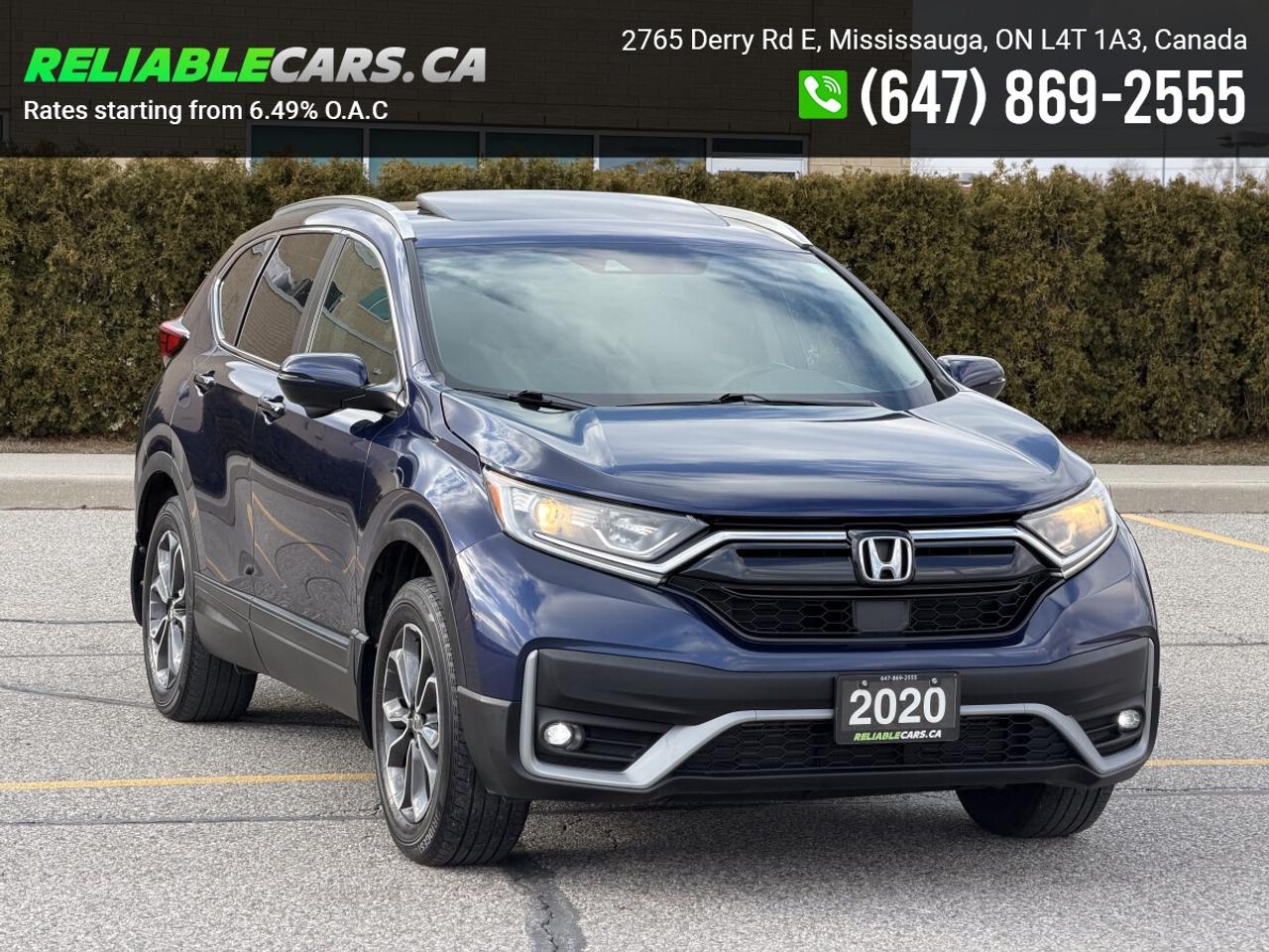 2020 Honda CR-V EX-L | AWD | No-Accident | Leather | Sunroof Photo