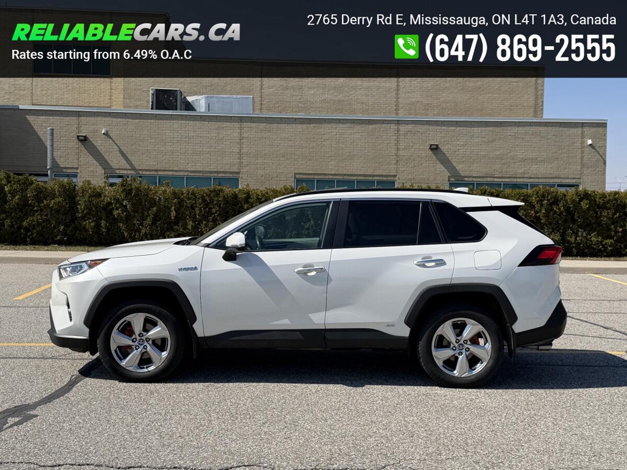 2019 Toyota RAV4 HYBRID LIMITED | AWD | No-Accident | Leather | Sun Photo