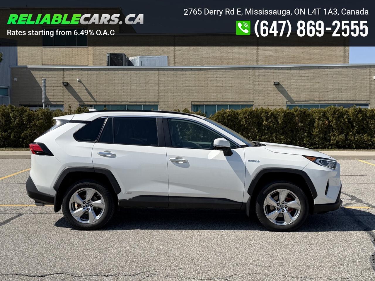 2019 Toyota RAV4 HYBRID LIMITED | AWD | No-Accident | Leather | Sun Photo