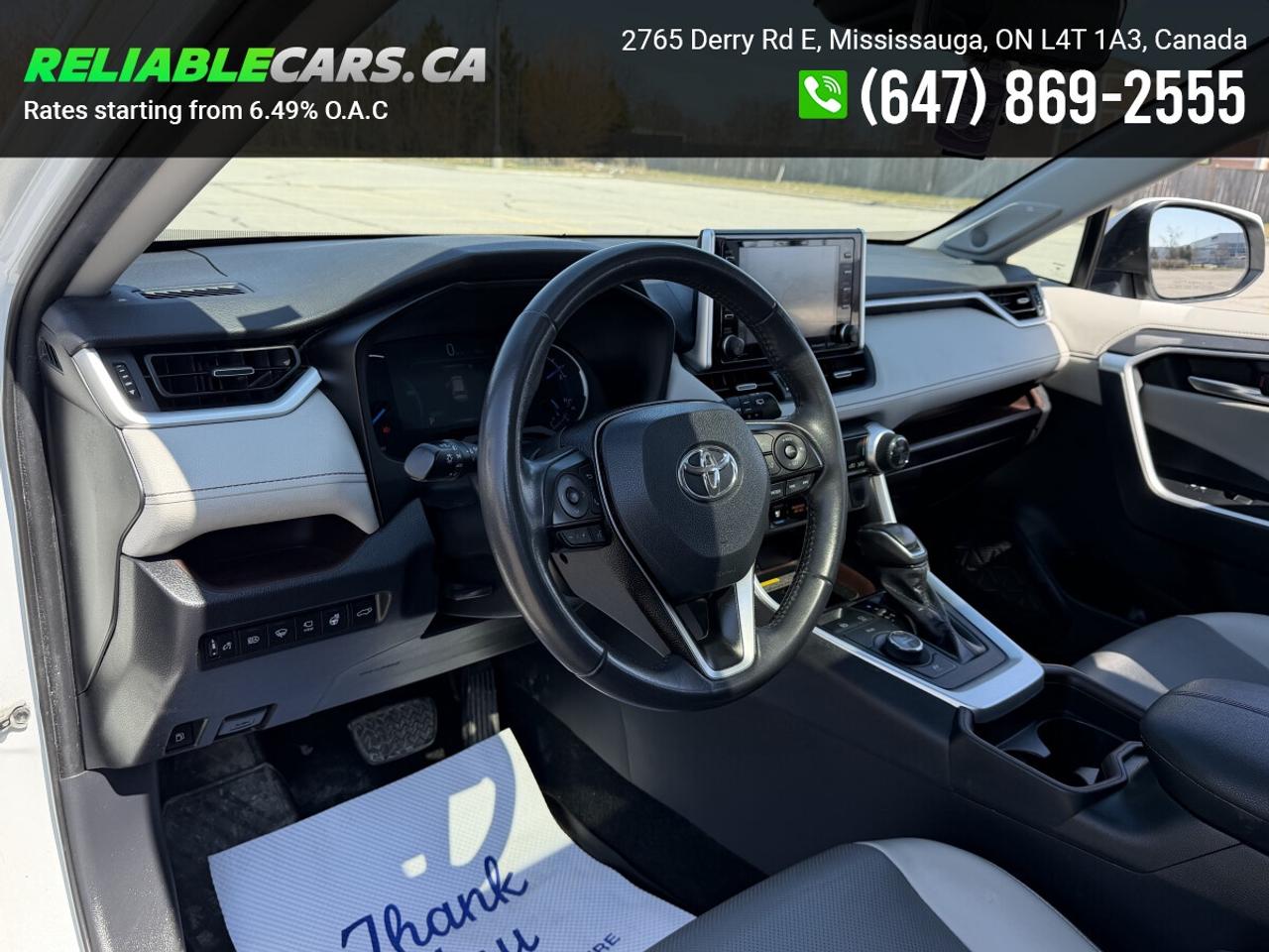 2019 Toyota RAV4 HYBRID LIMITED | AWD | No-Accident | Leather | Sun Photo