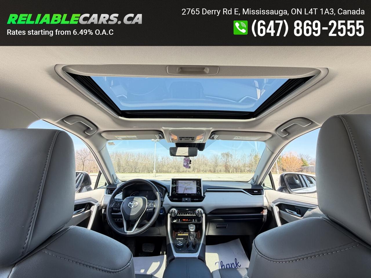 2019 Toyota RAV4 HYBRID LIMITED | AWD | No-Accident | Leather | Sun Photo