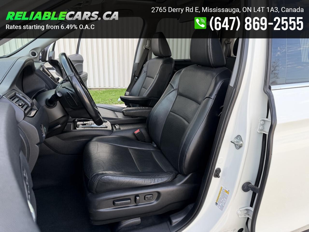 2019 Honda Pilot TOURING | AWD | No-Accident | Leather Photo2