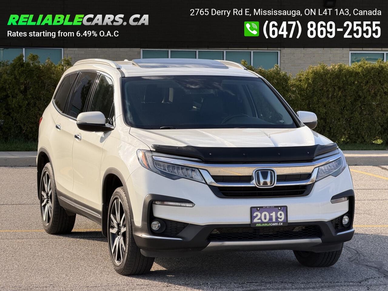 2019 Honda Pilot TOURING | AWD | No-Accident | Leather Photo