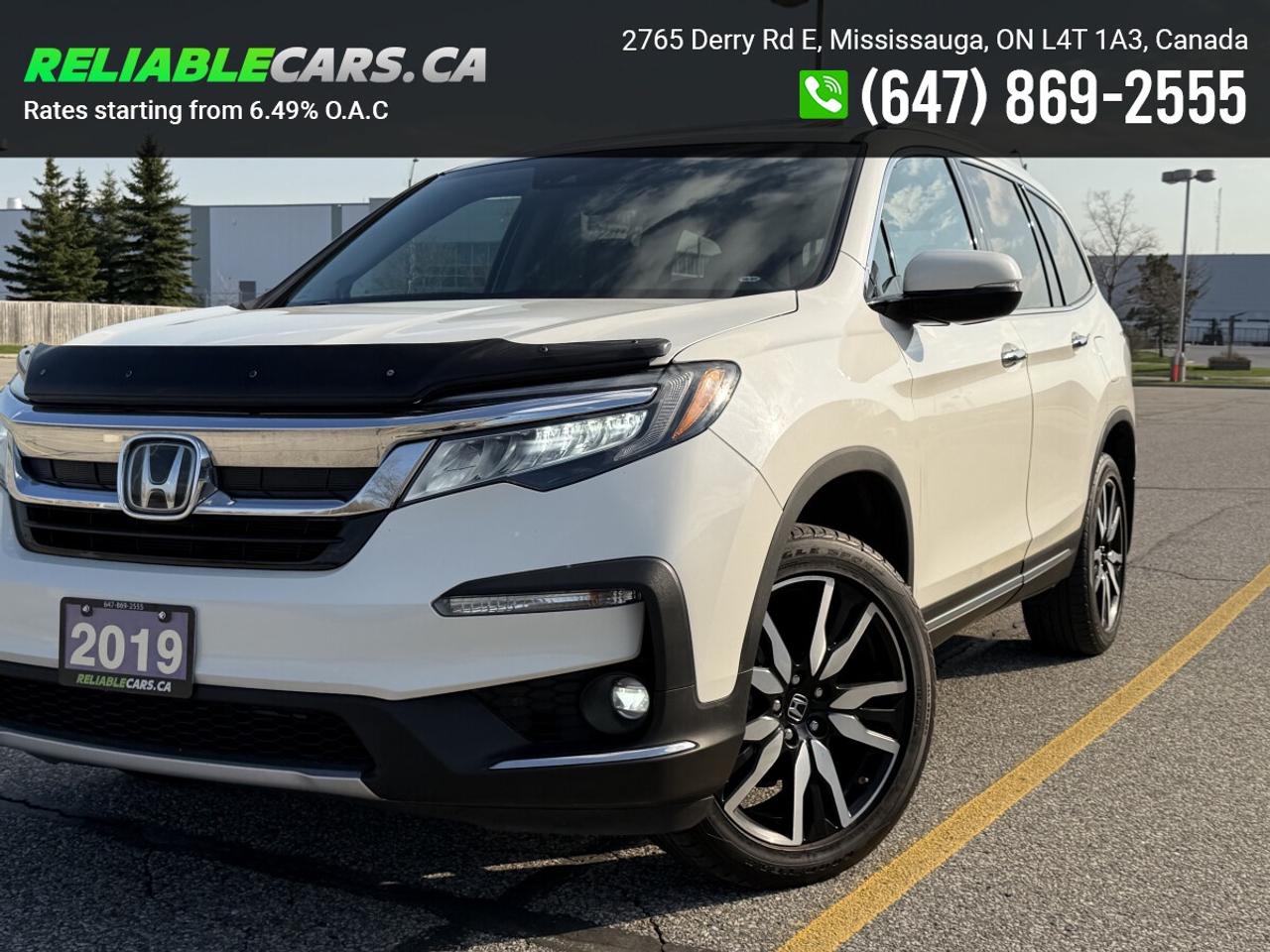2019 Honda Pilot TOURING | AWD | No-Accident | Leather Photo