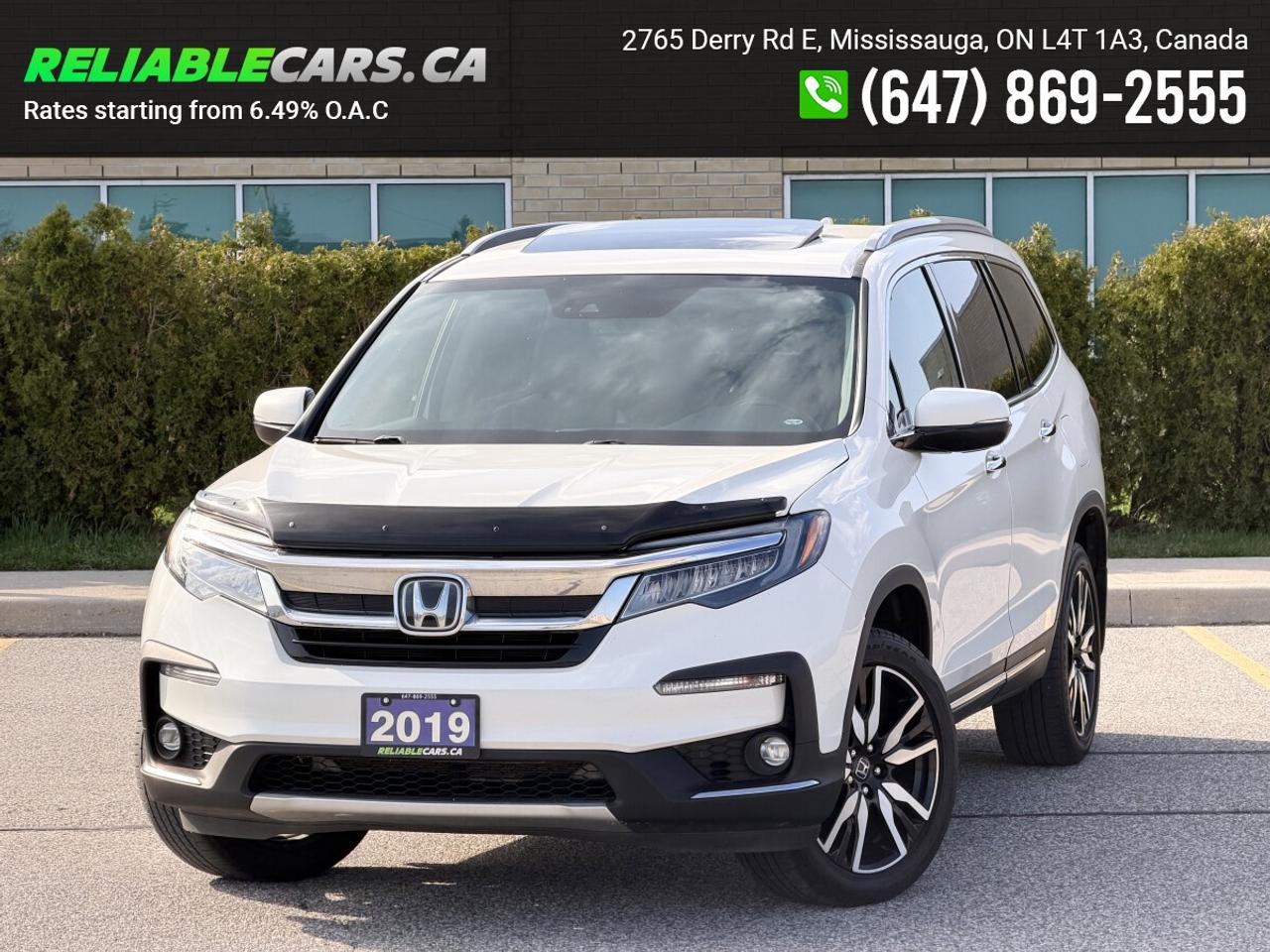 2019 Honda Pilot TOURING | AWD | No-Accident | Leather Photo0
