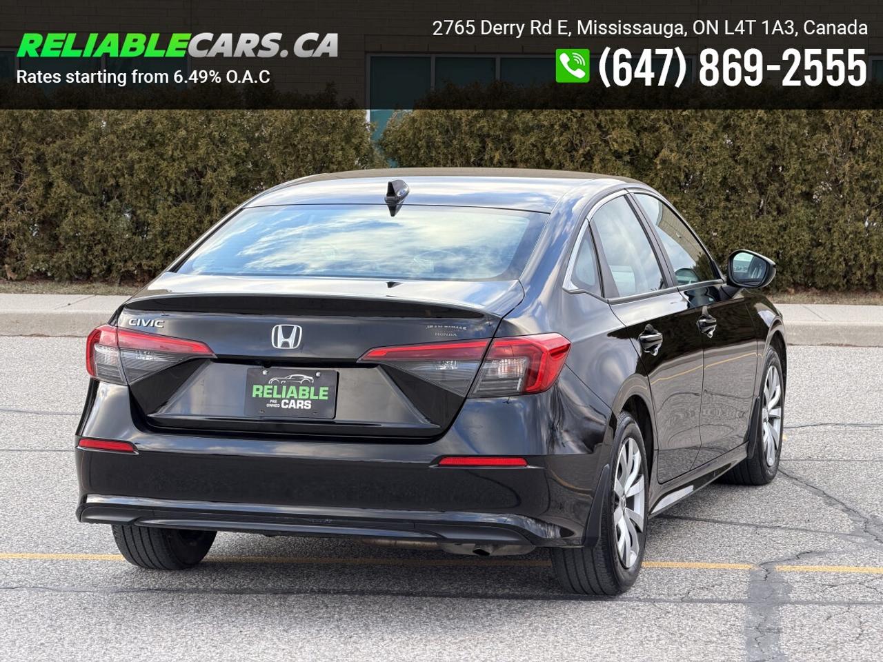 2022 Honda Civic LX | No-Accident | Blindspot Detection | Back-Cam Photo3