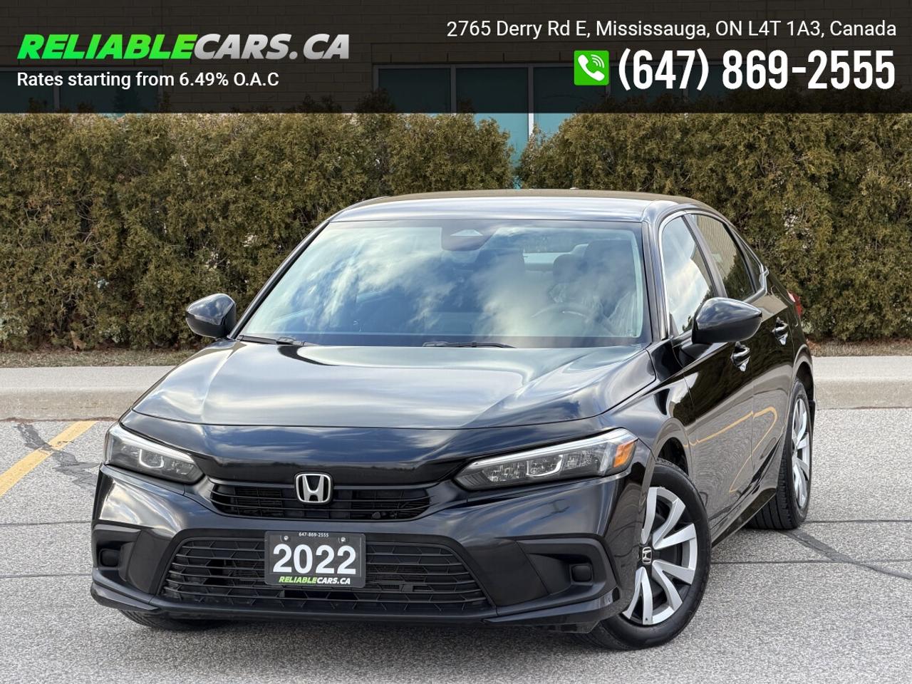 2022 Honda Civic LX | No-Accident | Blindspot Detection | Back-Cam Photo