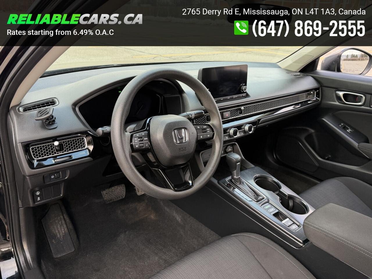 2022 Honda Civic LX | No-Accident | Blindspot Detection | Back-Cam Photo