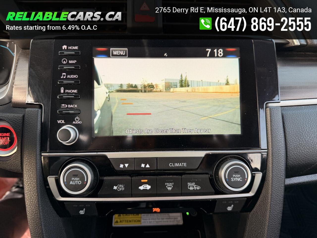 2019 Honda Civic TOURING | No-Accident | Sunroof | Leather Photo