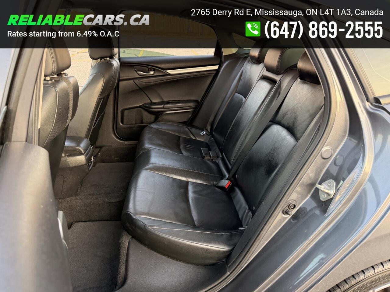 2019 Honda Civic TOURING | No-Accident | Sunroof | Leather Photo
