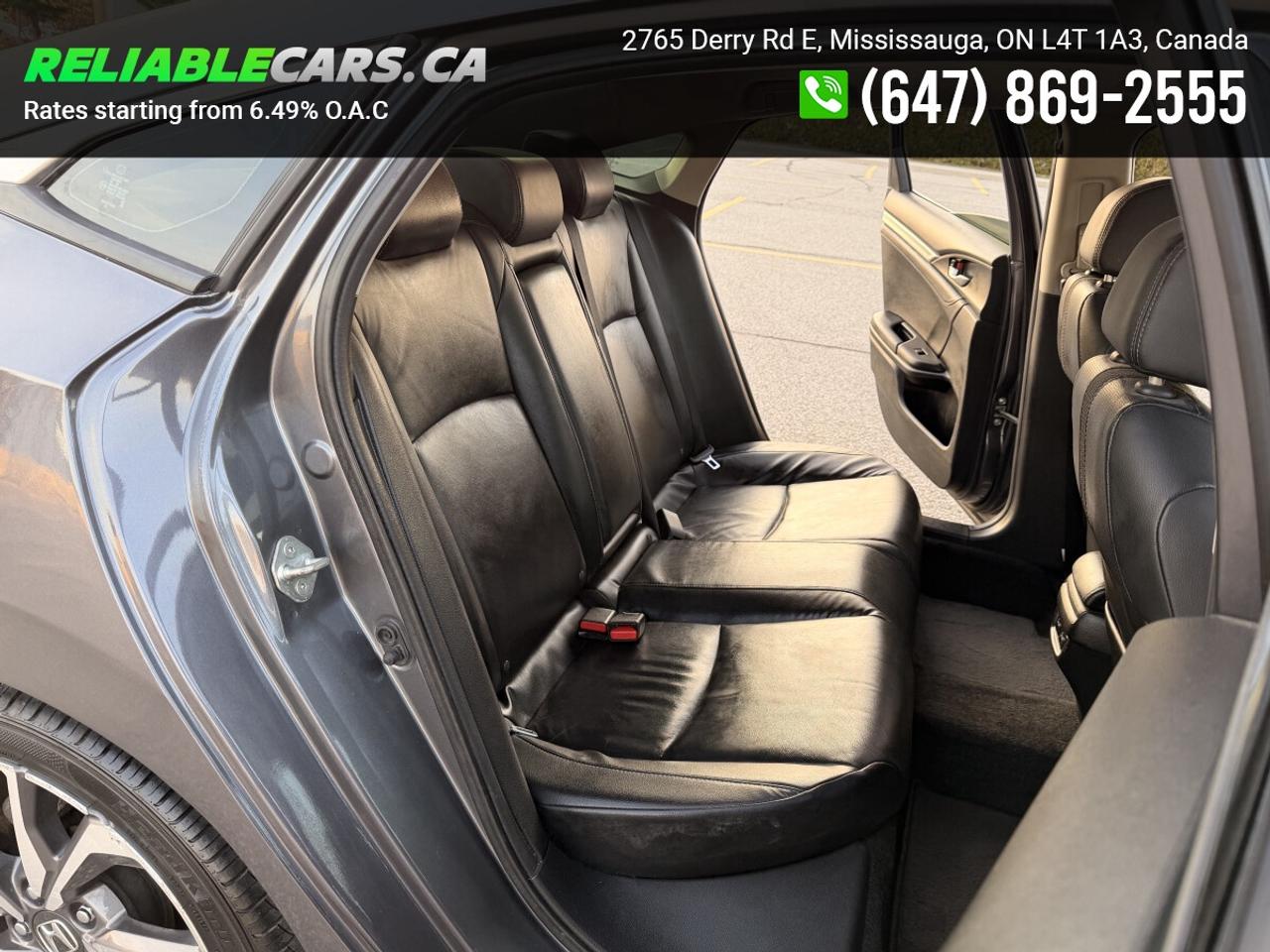 2019 Honda Civic TOURING | No-Accident | Sunroof | Leather Photo