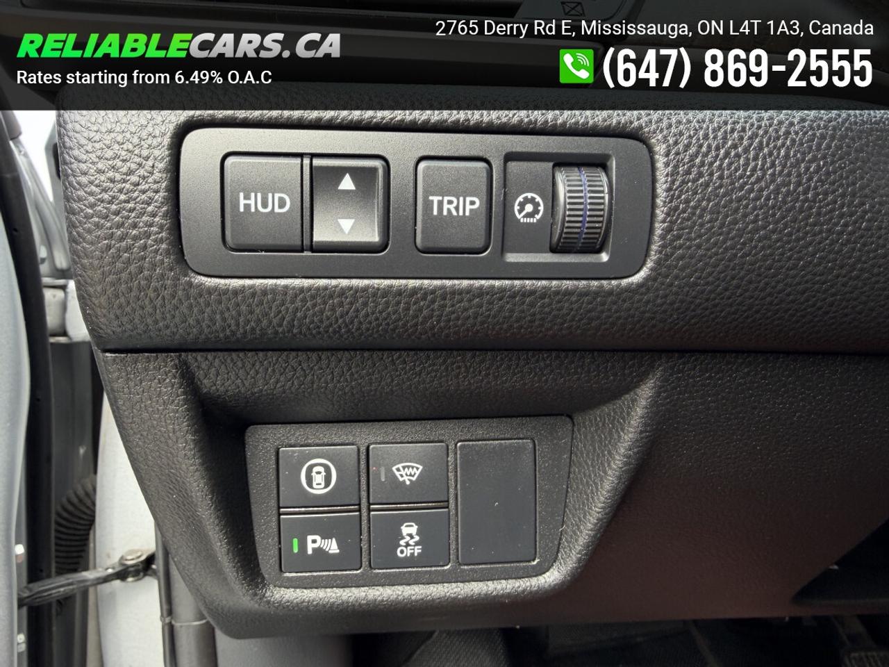 2019 Honda Accord TOURING 2.0 | No-Accident | Leather | Hud | Sunroo Photo