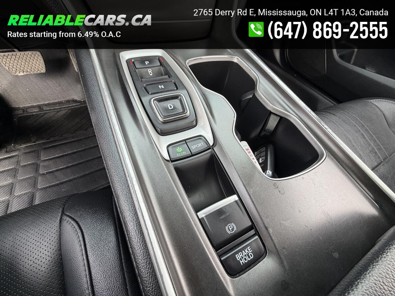 2019 Honda Accord TOURING 2.0 | No-Accident | Leather | Hud | Sunroo Photo