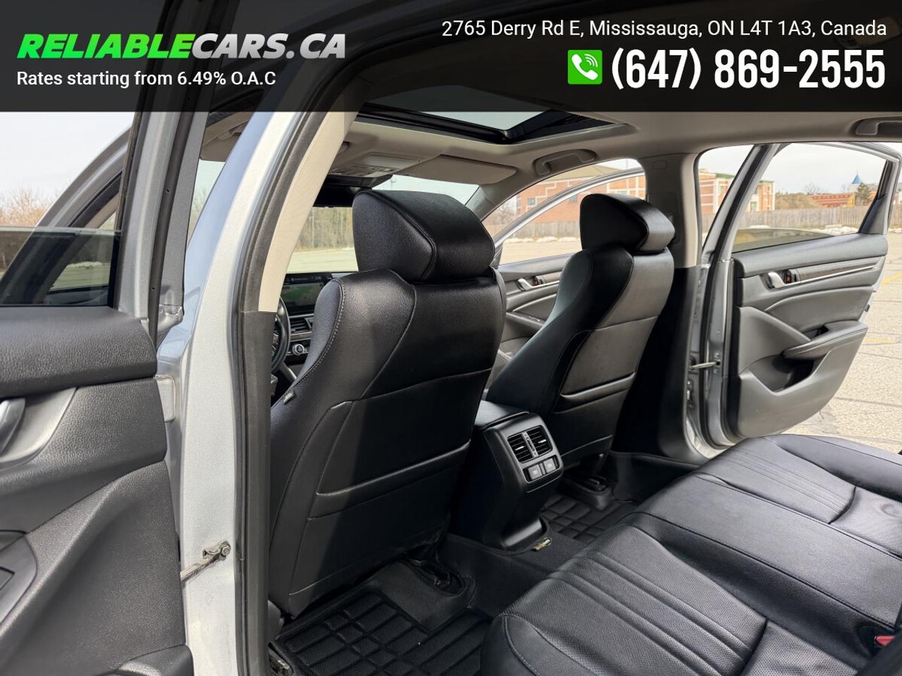 2019 Honda Accord TOURING 2.0 | No-Accident | Leather | Hud | Sunroo Photo