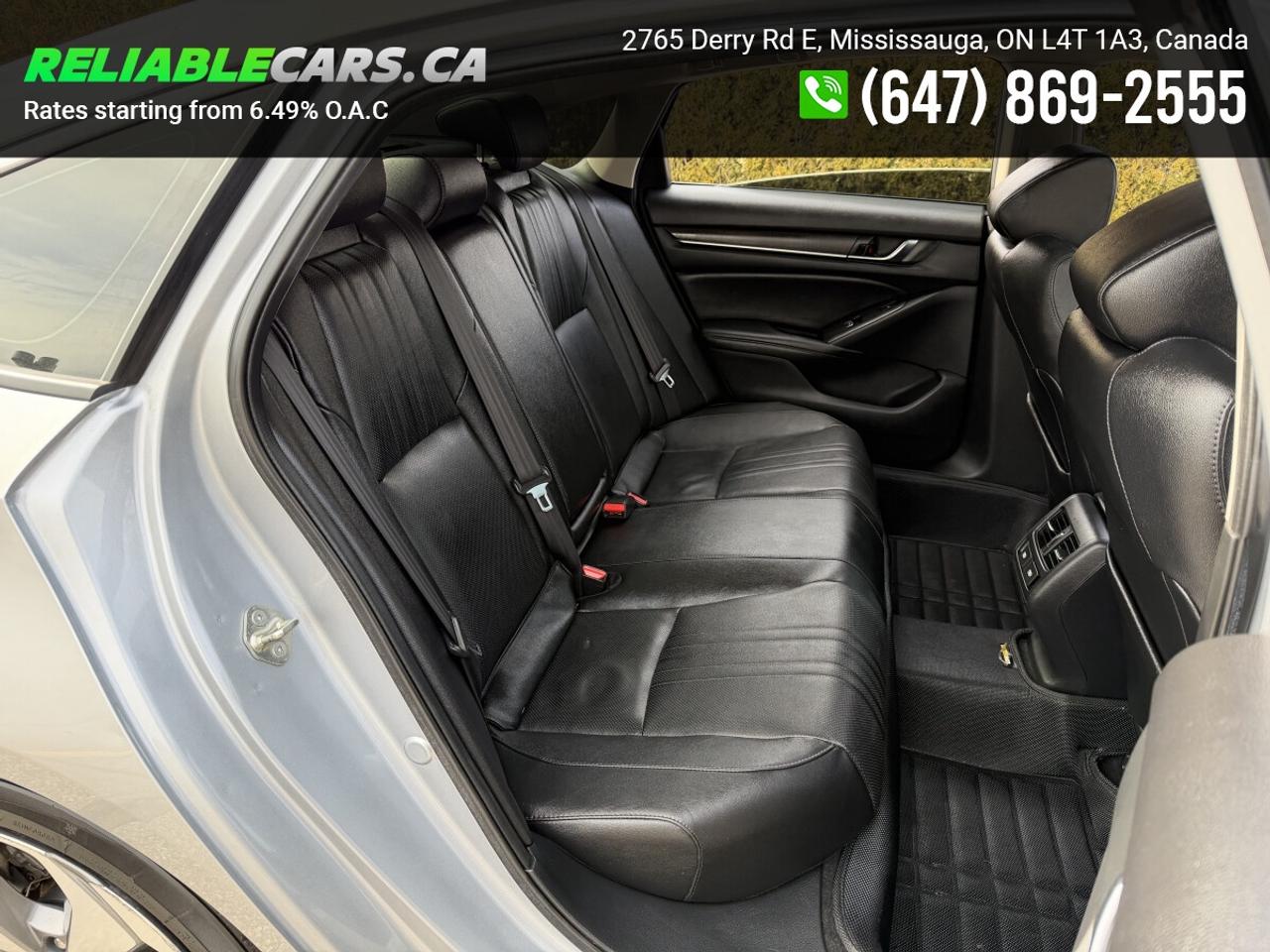 2019 Honda Accord TOURING 2.0 | No-Accident | Leather | Hud | Sunroo Photo