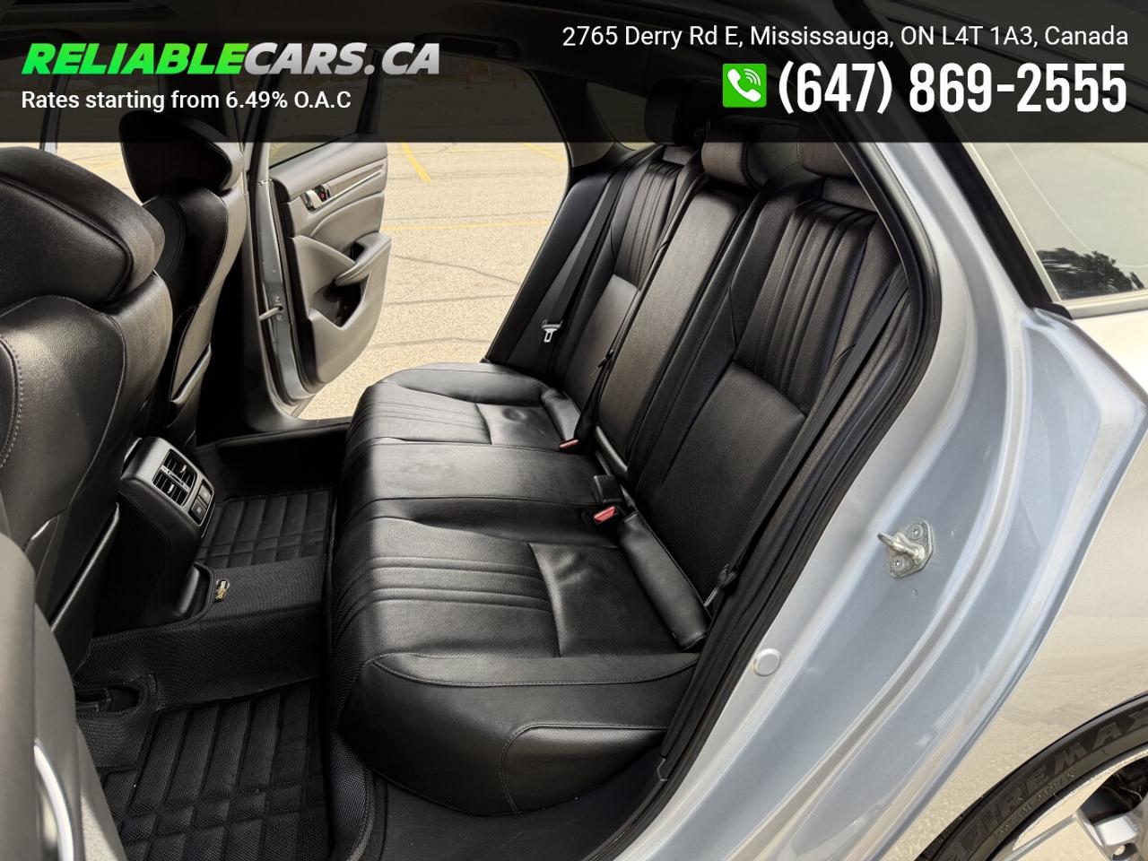 2019 Honda Accord TOURING 2.0 | No-Accident | Leather | Hud | Sunroo Photo