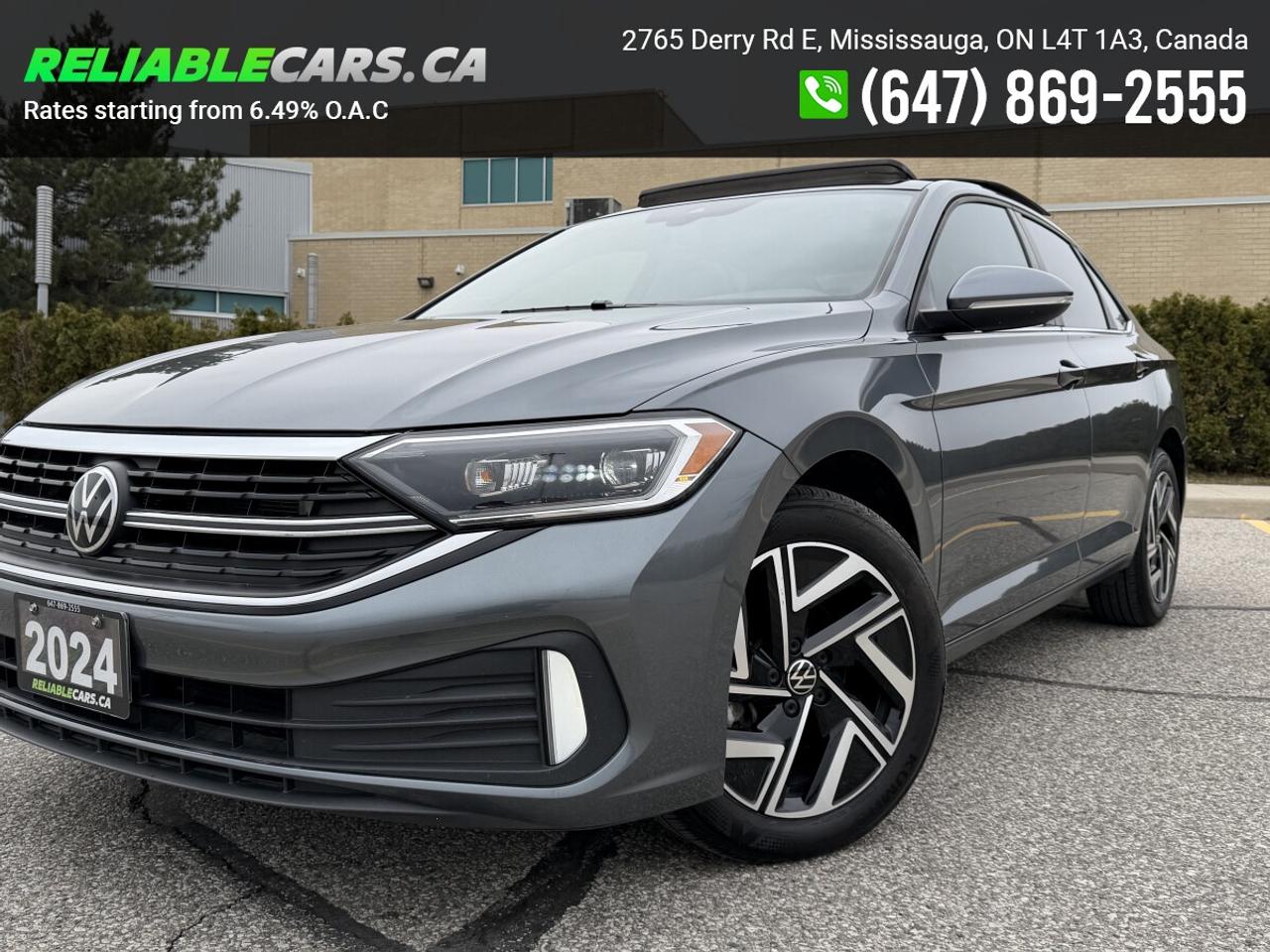 2024 Volkswagen Jetta HIGHLINE | No-Accident | Leather | Sunroof | Loade Photo